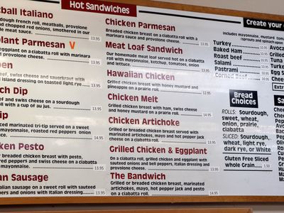 Zoccoli's Delicatessen menu 5